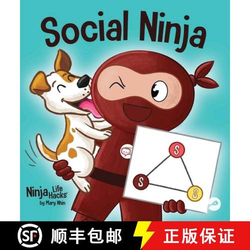 预订 Social Ninja: A Children's Book About Making Friends [9781637316689]