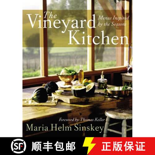 【3-4周达】精装 The Vineyard Kitchen: Menus Inspired by the Seasons [9780060013967]