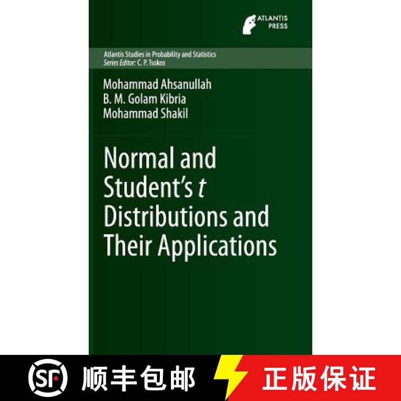 【3-4周达】Normal and Student´s T Distributions and Their Applications [9789462390607]