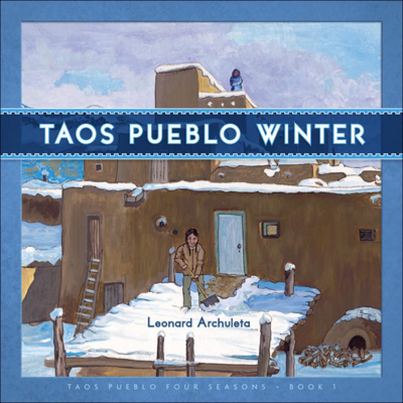 【4周达】Taos Pueblo Winter [9781570673450] 书籍/杂志/报纸 儿童读物原版书 原图主图