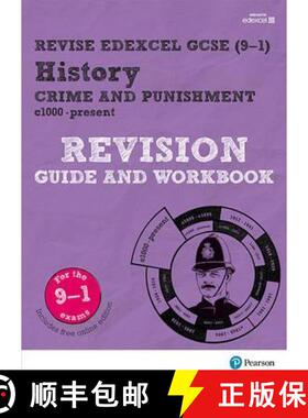 【3-4周达】Pearson REVISE Edexcel GCSE (9-1) History Crime and Punishment Revision Guide and Workbook... [9781292169705]