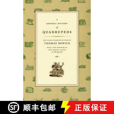 【3-4周达】A General History of Quadrupeds – The Figures Engraved on Wood [9780226044804]