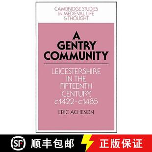 Gentry 9780521524988 Commu... Fifteenth 4周达 Century Leicestershire Community c.1422–c.1485 the