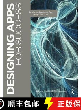 【3-4周达】Designing Apps for Success: Developing Consistent App Design Practices [9781138475410]