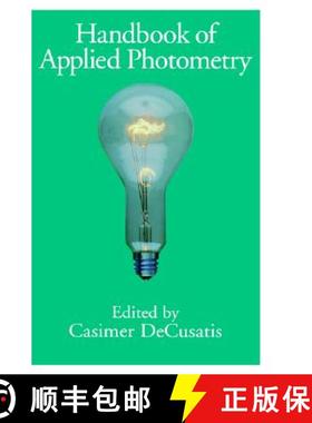 【3-4周达】Handbook of Applied Photometry [9781563964169]