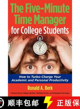 【3-4周达】The Five-Minute Time Manager for College Students [9780982387115]