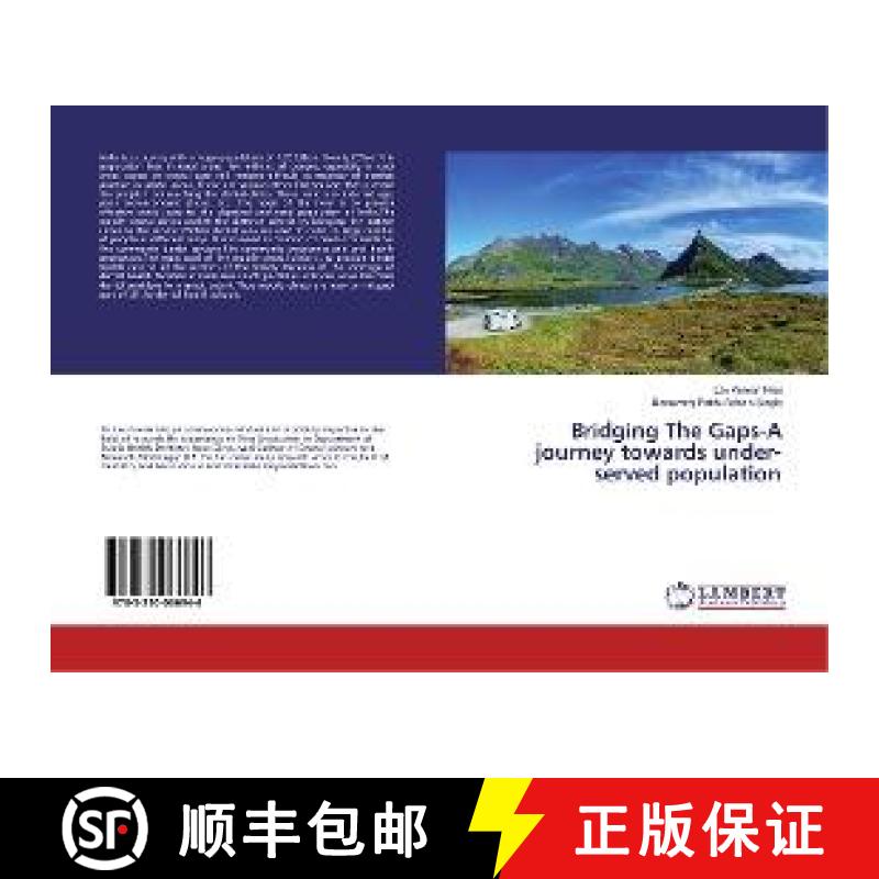预订 Bridging The Gaps-A journey towards under-served population [9783330066946]