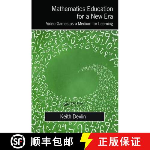 【3-4周达】精装 Mathematics Education for a New Era: Video Games as a Medium for Learning [9781138427884]