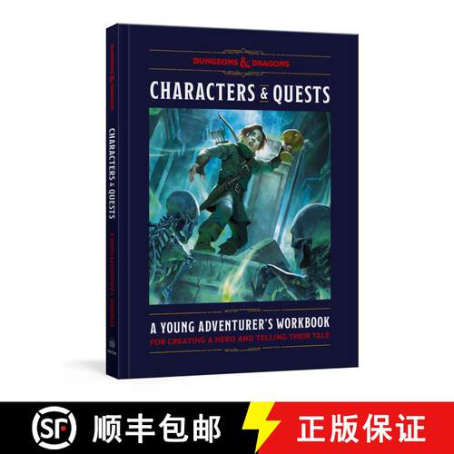 【3-4周达】精装 The Young Adventurer's Guide to Character Building (Dungeons & Dragons): A Workbook f... [9780593577707]