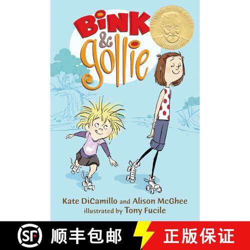 【3-4周达】精装 Bink and Gollie: (A Tale of Friendship, Roller Skates, and Big Adventure - An Illustr... [9780763632663]