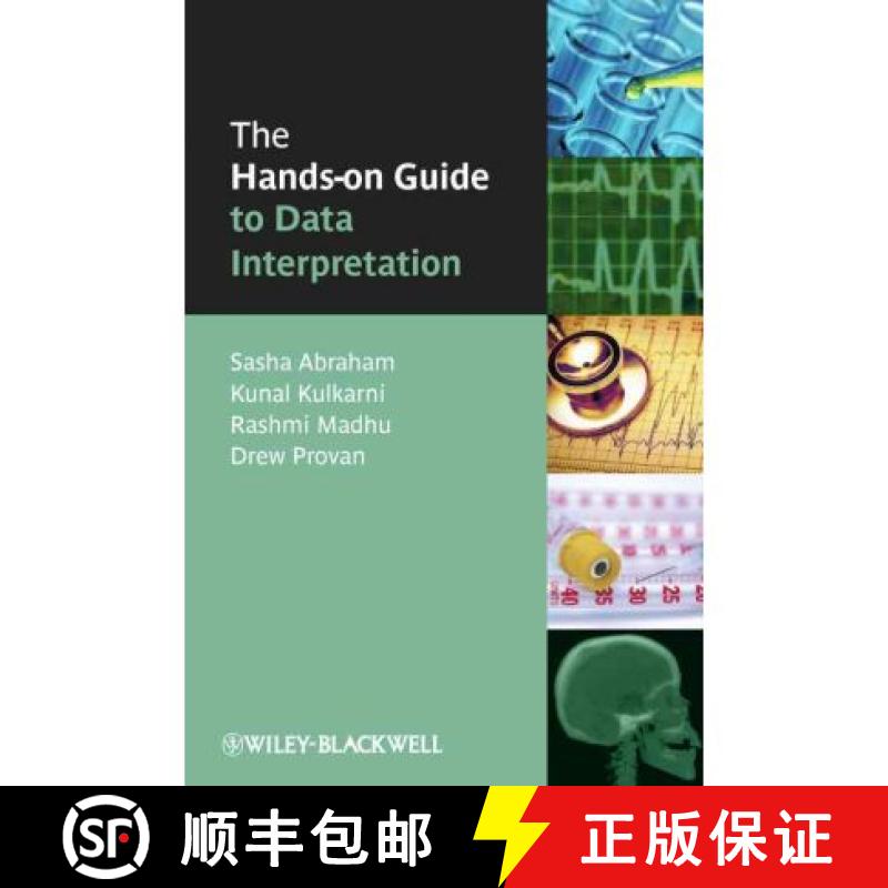 【4周达】The Hands-On Guide To Data Intepretation [Wiley医学] [9781405152563]