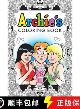 【3-4周达】Archie's Coloring Book [9781682559345]