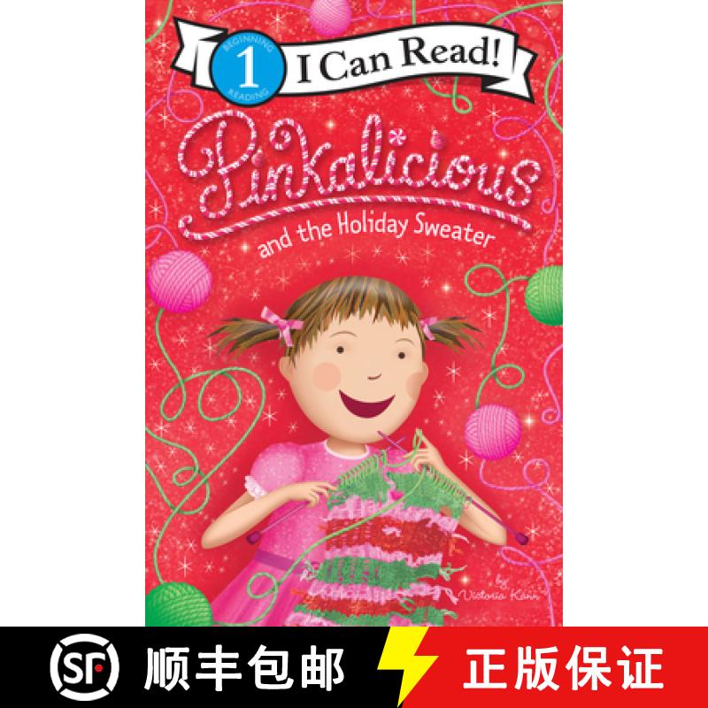 【3-4周达】Pinkalicious and the Holiday Sweater: A Christmas Holiday Book for Kids [9780063003873]