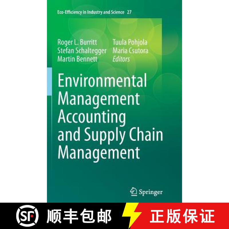 【3-4周达】Environmental Management Accounting and Supply Chain Management [9789400736207]