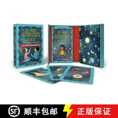 【3-4周达】The Junior Astrologer's Oracle Deck and Guidebook : 44 Cards for Budding Mystics [9780762483181]