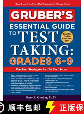 【3-4周达】Gruber's Essential Guide to Test Taking: Grades 6-9 [9781510754287]