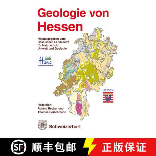 预订 精装 Geologie von Hessen [Geology of Hesse] [9783510654420]