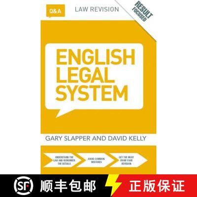 【3-4周达】精装 Q&A English Legal System [9781138423633]