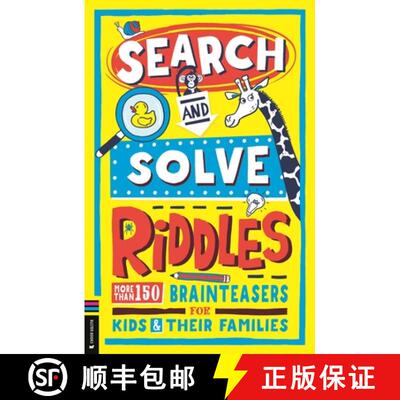 【3-4周达】Search and Solve Riddles: More than 150 cryptic brainteasers for riddle-loving kids and th... [9781837250479]