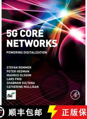 【3-4周达】5G Core Networks: Powering Digitalization [9780081030097]