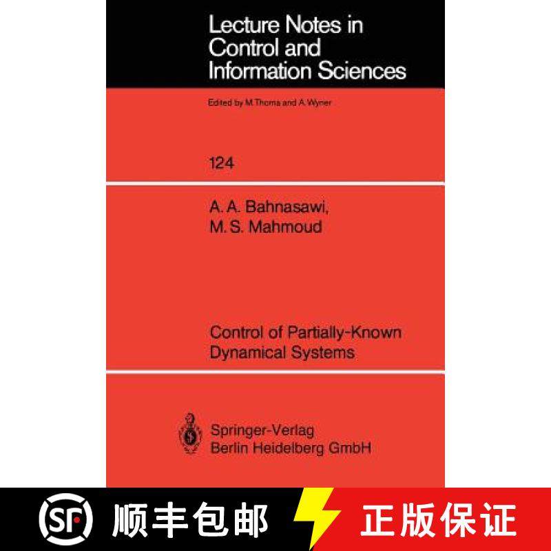 【3-4周达】Control of Partially-Known Dynamical Systems [9783540511441]