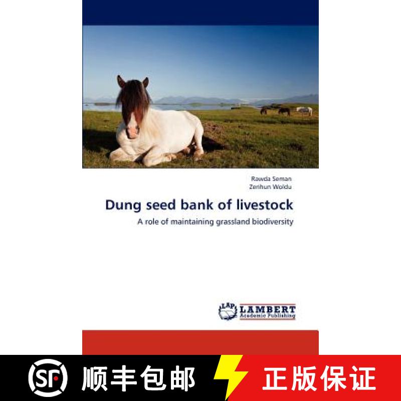 预订 Dung seed bank of livestock [9783847371021]