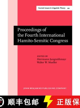 【3-4周达】Proceedings of the Fourth International Hamito-Semitic Congress [9789027235381]