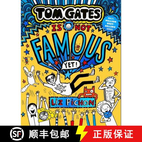 【3-4周达】精装 Tom Gates Is Not Famous (Yet) (Book 25) [9780702339448]