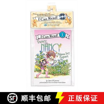 【3-4周达】Fancy Nancy: Poison Ivy Expert Book and CD [With Paperback Book] [9780061882746]