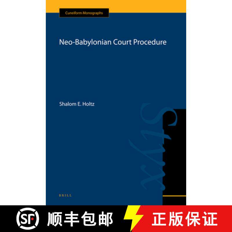 预订 Neo-Babylonian Court Procedure [9789004174962]