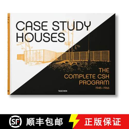 【3-4周达】精装 Case Study Houses: The Complete CSH Program 1945-1966: The complete CSH Programm 1945... [9783836510219]