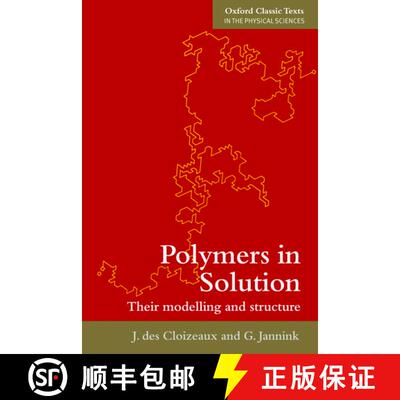 【3-4周达】Polymers in Solution: Their Modelling and Structure [9780199588930]