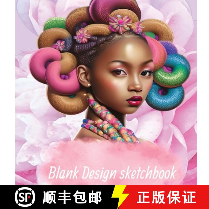 【2-3周达】Blank Design Sketchbook: Dotted and Isometric pages: 100 Square Pages with Dotted and Hexa... [9781447800569]
