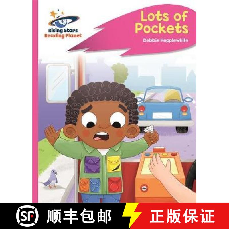 【2-3周达】Reading Planet - Lots of Pockets - Pink C: Rocket Phonics [9781510484948]