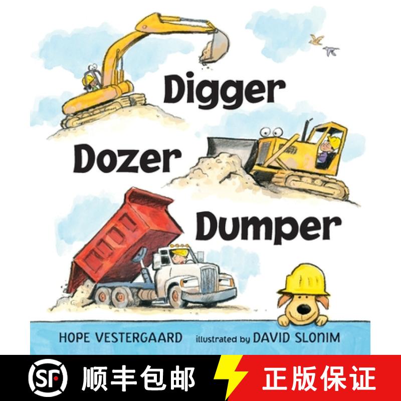 【3-4周达】Digger, Dozer, Dumper [9780763688936]