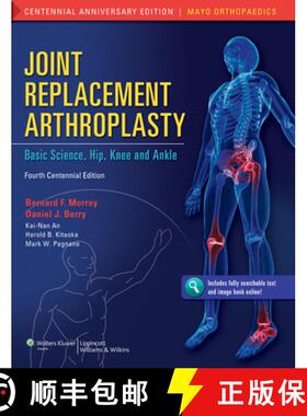 【3-4周达】Joint Replacement Arthroplasty: Basic Science, Hip, Knee, and Ankle (Fourth, Volume 2, Cen... [9781608314706]