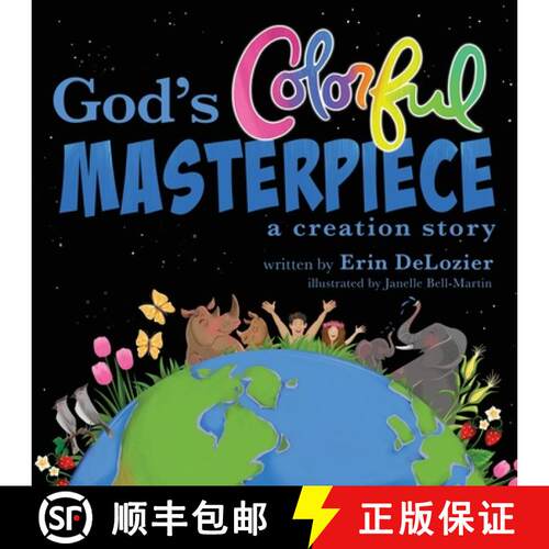【3-4周达】God's Colorful Masterpiece: a creation story [9798218724740]