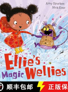 【3-4周达】Ellie's Magic Wellies [9781405273794]
