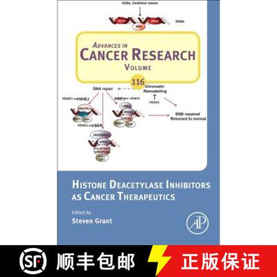 【3-4周达】精装 Histone Deacetylase Inhibitors as Cancer Therapeutics: Volume 116 [9780123943873]