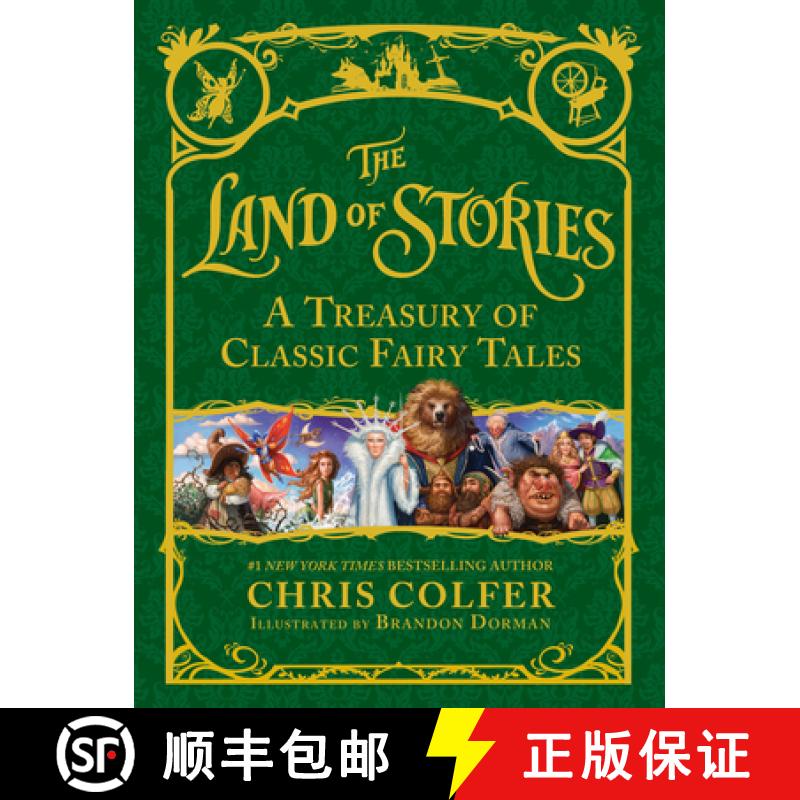 【3-4周达】The Land of Stories: A Treasury of Classic Fairy Tales [9780316355919]