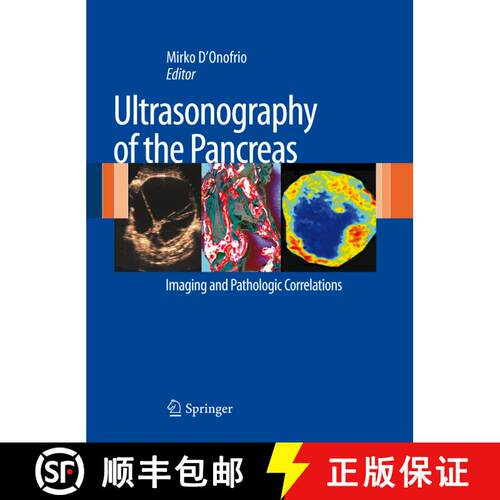 【3-4周达】精装 Ultrasonography of the Pancreas: Imaging and Pathologic Correlations [9788847023789]