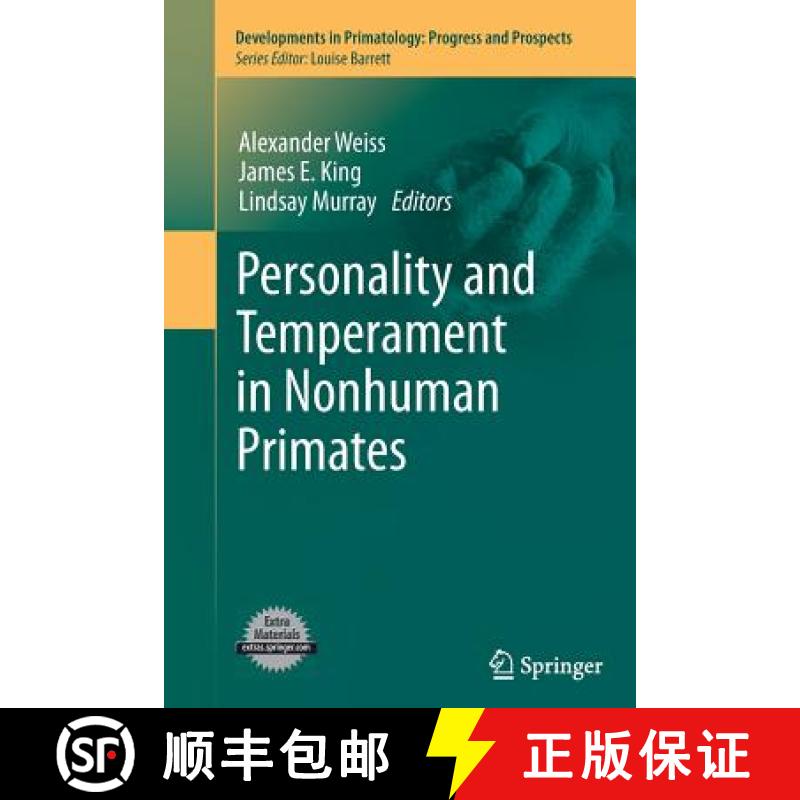 【3-4周达】Personality and Temperament in Nonhuman Primates [9781461429715]
