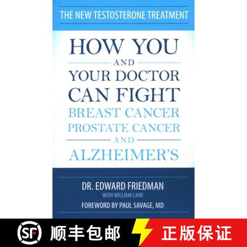 【3-4周达】The New Testosterone Treatment : How You and Your Doctor Can Fight Breast Cancer, Prostate... [9781616147235]