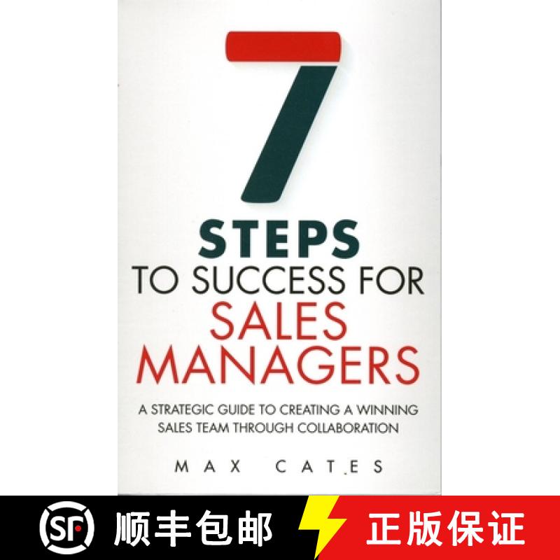 【3-4周达】Seven Steps to Success for Sales Managers (Paperback) [9780135116319]