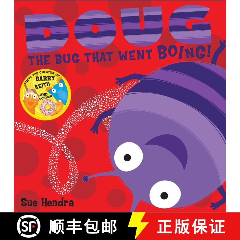 【3-4周达】Doug the Bug: A laugh-out-loud picture book from the creators of Supertato! [9780857074461]