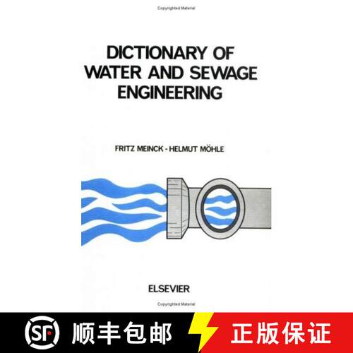 预订 精装 Elsevier's Dictionary of Water and Sewage Engineering (Edition: 2) [9780444998118]