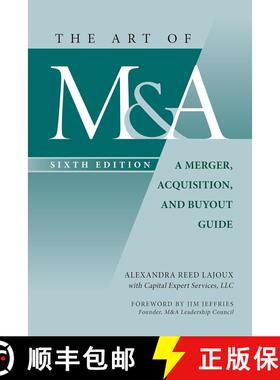 【3-4周达】The Art of M&a, Sixth Edition: A Merger, Acquisition, and Buyout Guide [9781265147860]
