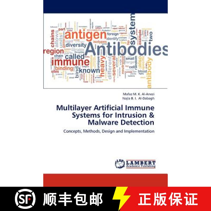 预订 Multilayer Artificial Immune Systems for Intrusion & Malware Detection [9783659156311]