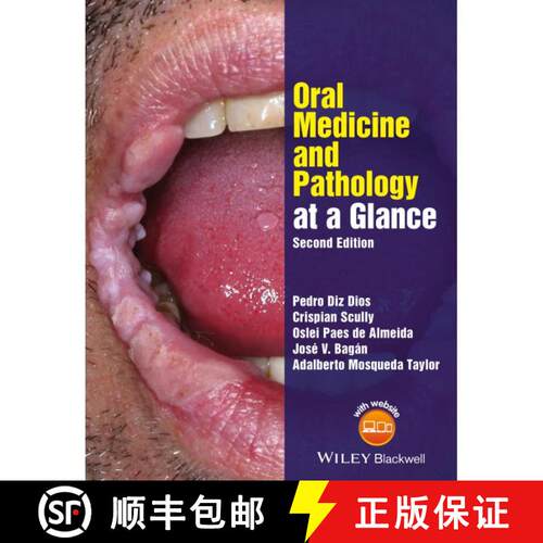 【3-4周达】Oral Medicine And Pathology At A Glance 2E [Wiley牙科医学] [9781119121343]
