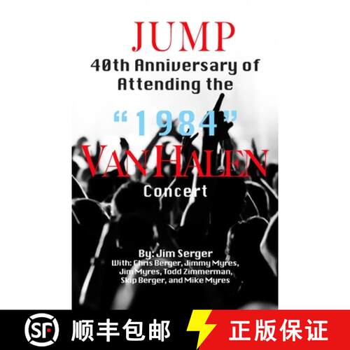 【3-4周达】Jump: 40th Anniversary of Attending the 1984 Van Halen Concert [9781936800490]